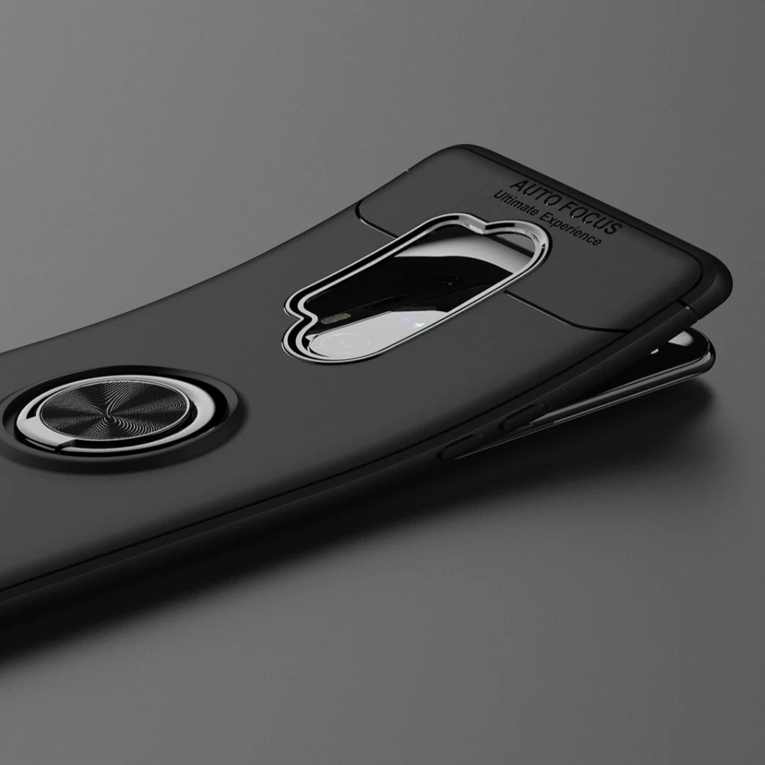 OnePlus 8 Pro Metallic Finger Ring Holder Matte Case - Image 5