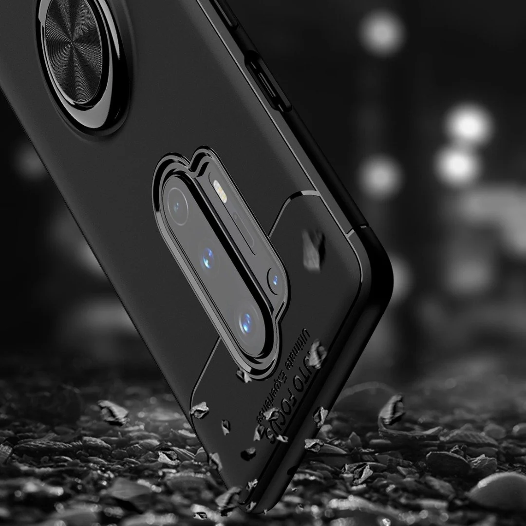 OnePlus 8 Pro Metallic Finger Ring Holder Matte Case - Image 6
