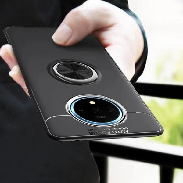 OnePlus 8 Series Metallic Finger Ring Holder Matte Case - Image 6