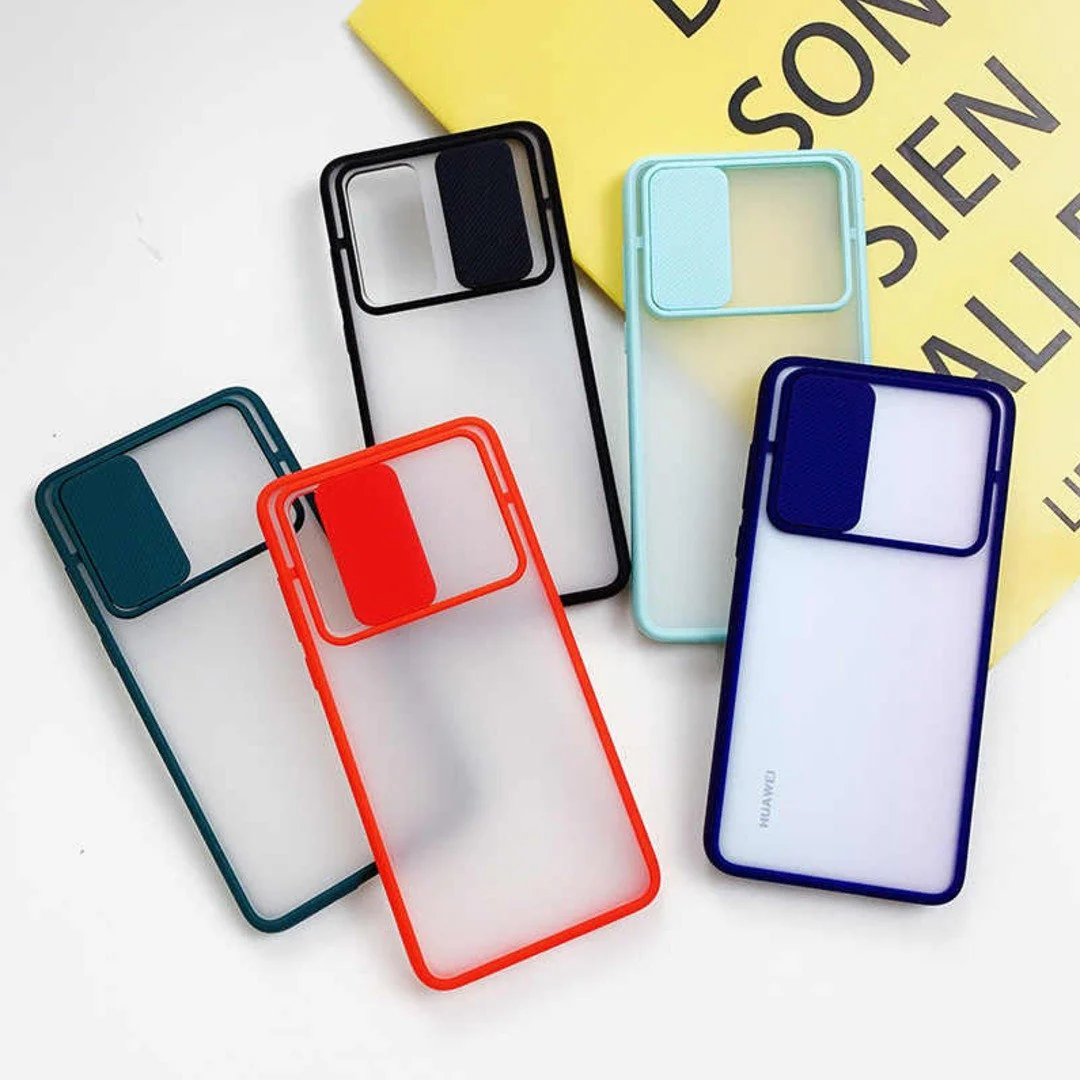 OnePlus 8T Camera Lens Slide Protection Matte Case - Image 4