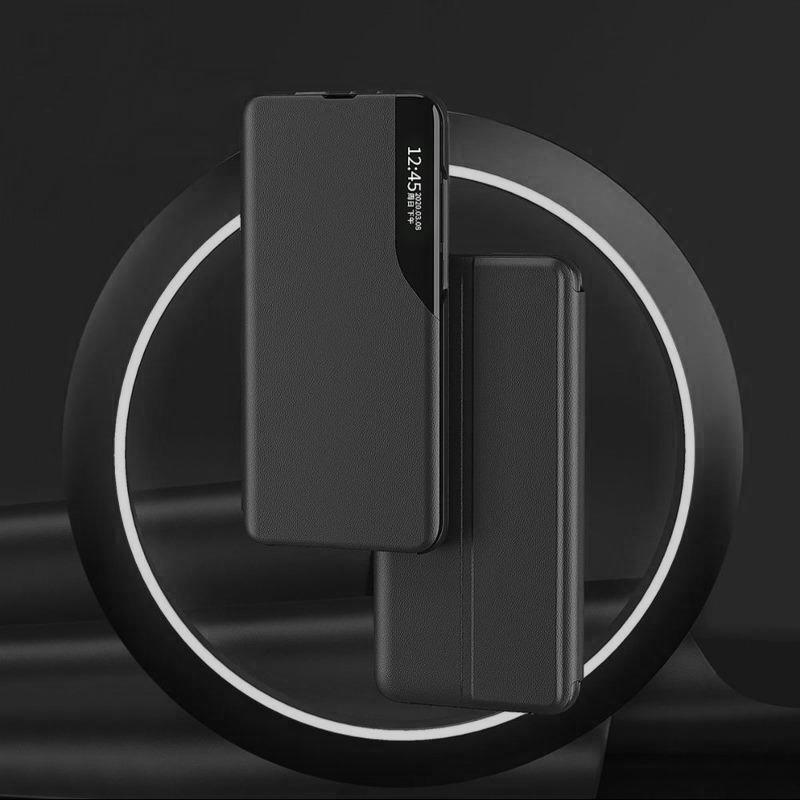 OnePlus 9 (2 in 1 Combo) Leather Flip Case + Tempered Glass - Image 5