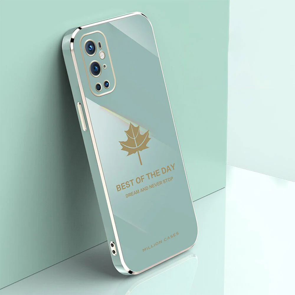 OnePlus 9 Pro Electroplating Mapple Leaf Soft Case - Image 7