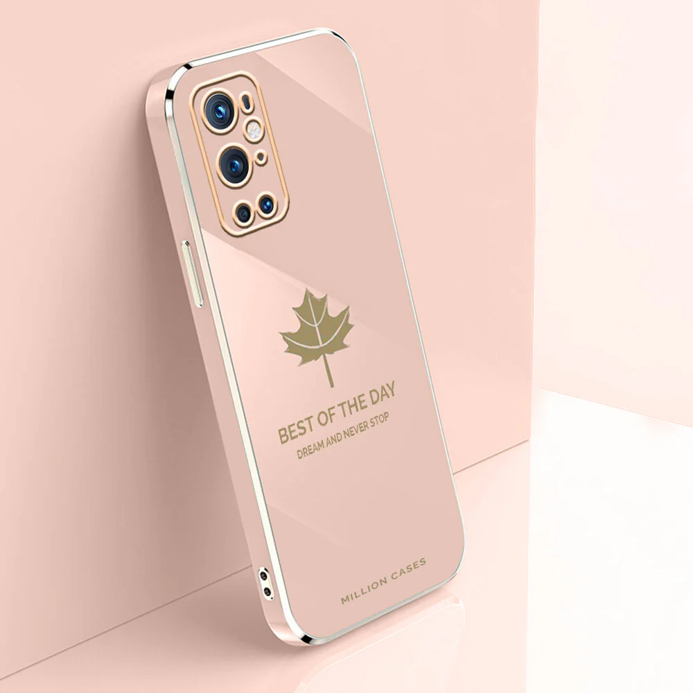OnePlus 9 Pro Electroplating Mapple Leaf Soft Case - Image 8