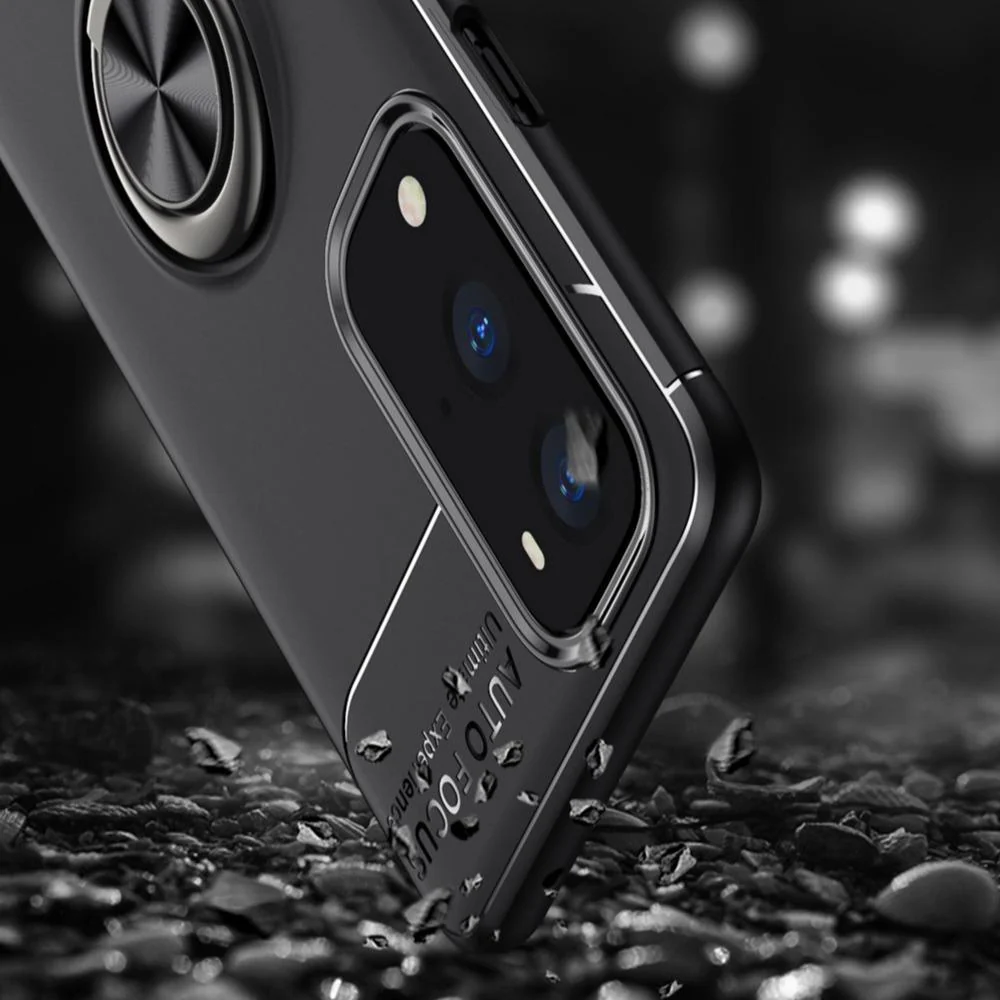 OnePlus 9 Pro Metallic Finger Ring Holder Matte Case - Image 5