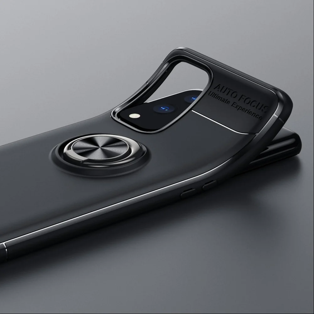 OnePlus 9 Pro Matte Ring Holder Case - Image 3