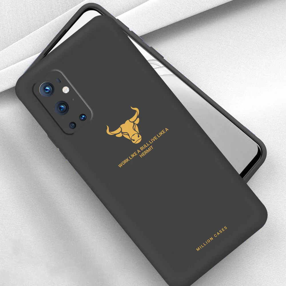 OnePlus 9 Pro Soft Silicone Bull Case - Image 2