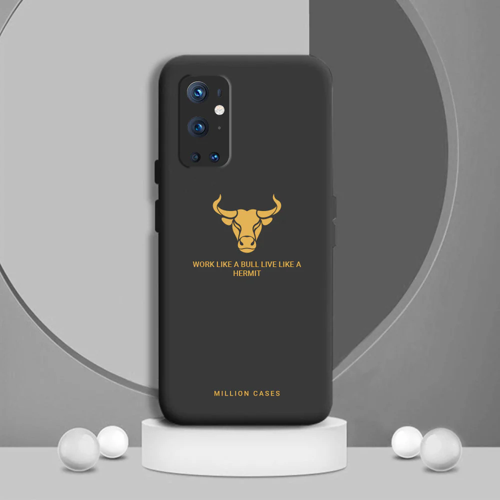 OnePlus 9 Pro Soft Silicone Bull Case - Image 3