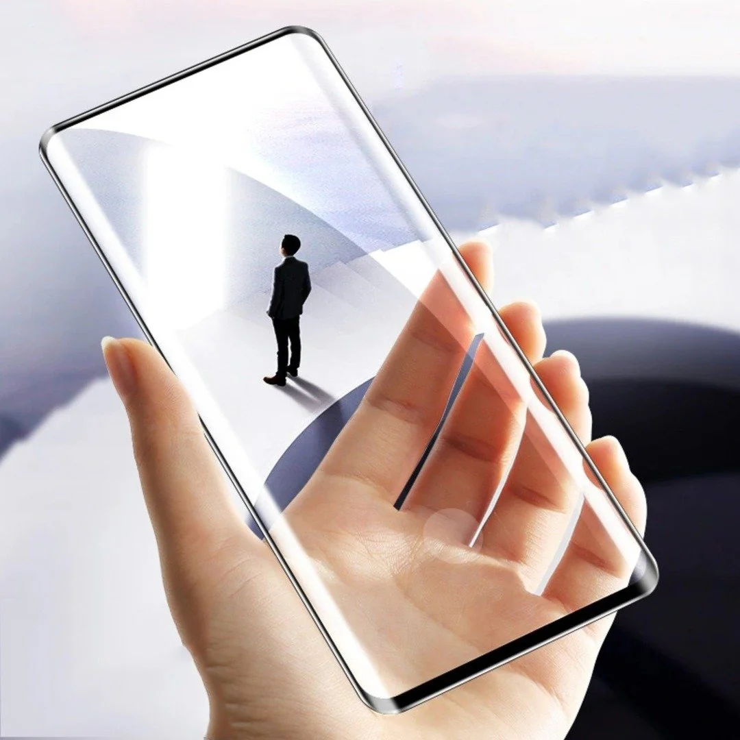 OnePlus 9R Full Coverage Curved Tempered Glass - Image 5