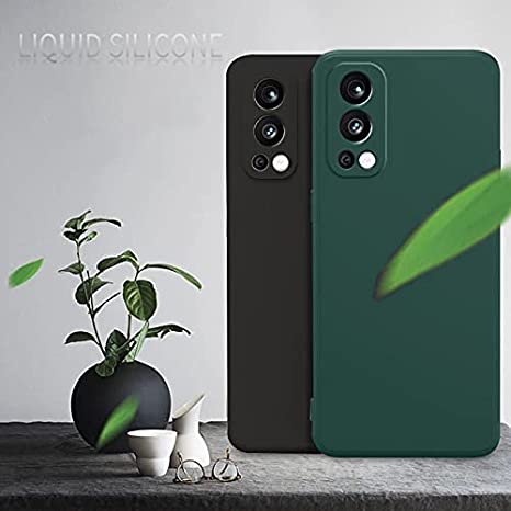 OnePlus Nord 2 (2 in 1 Combo) Liquid Silicone Case + Tempered Glass - Image 5