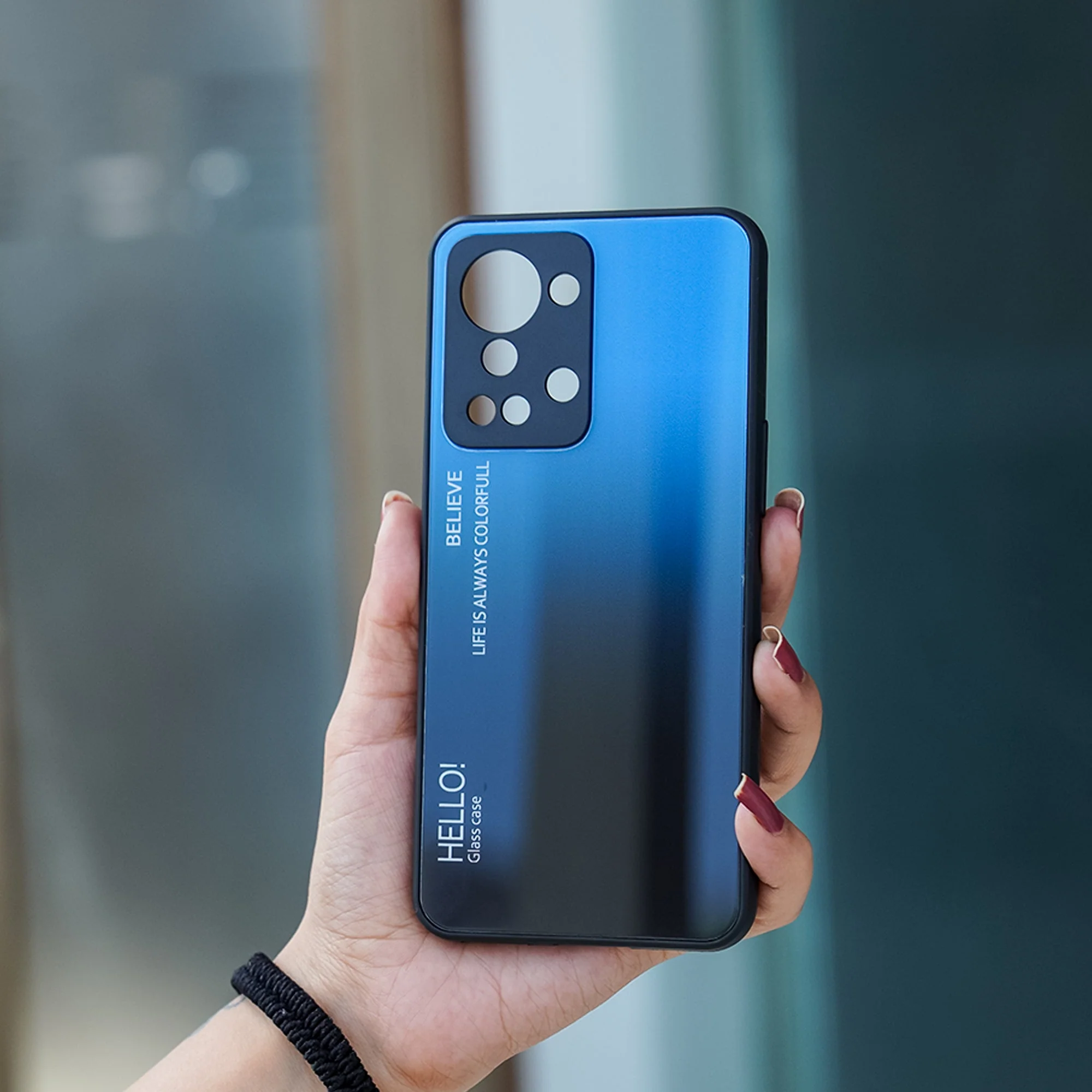 OnePlus Nord 2T Delicate Gradient Slushy Glass Case - Image 3