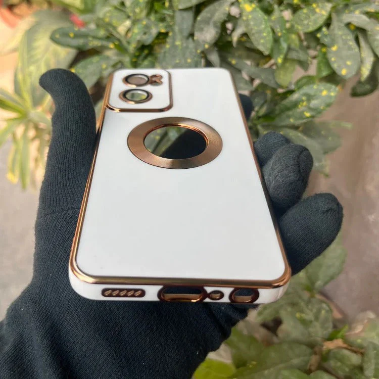 OnePLus Nord CE 2 Classic Plating Logo Cut Camera Protection Case - Image 3