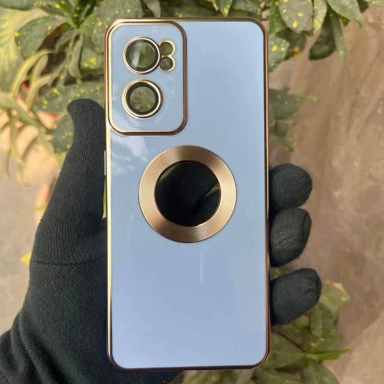 OnePLus Nord CE 2 Classic Plating Logo Cut Camera Protection Case - Image 4