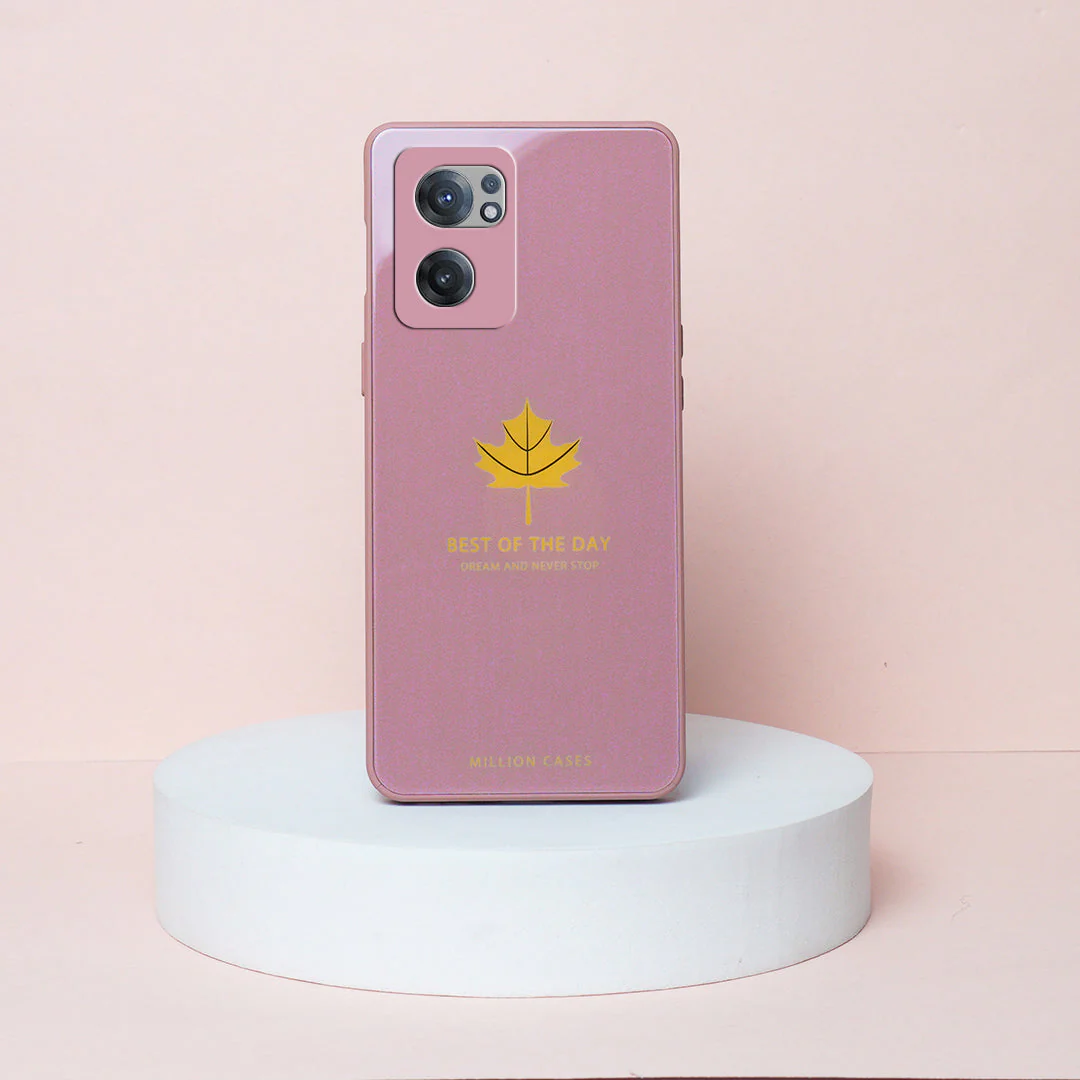 OnePlus Nord CE 2 Mapple Leaf Glass Back Case - Image 3