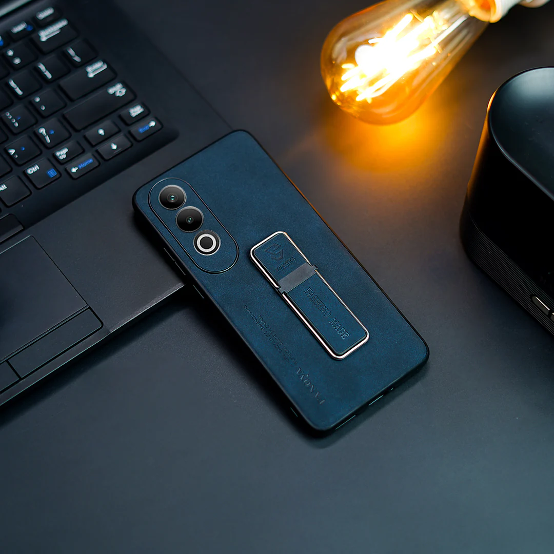 OnePlus Nord CE 4 Hidden Bracket Leather Case - Image 4