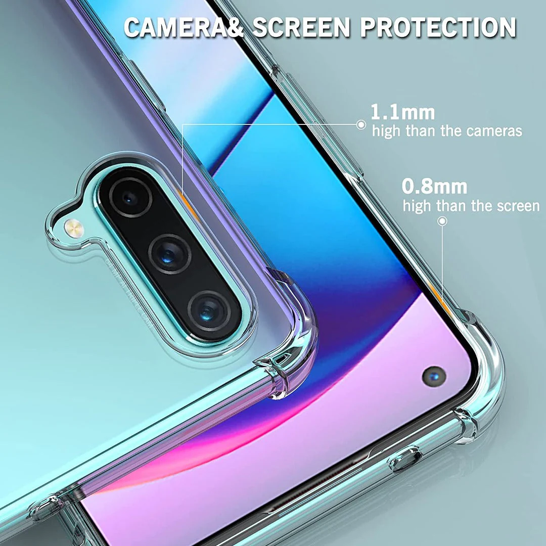 OnePlus Nord CE Anti-Knock TPU Transparent Case - Image 5