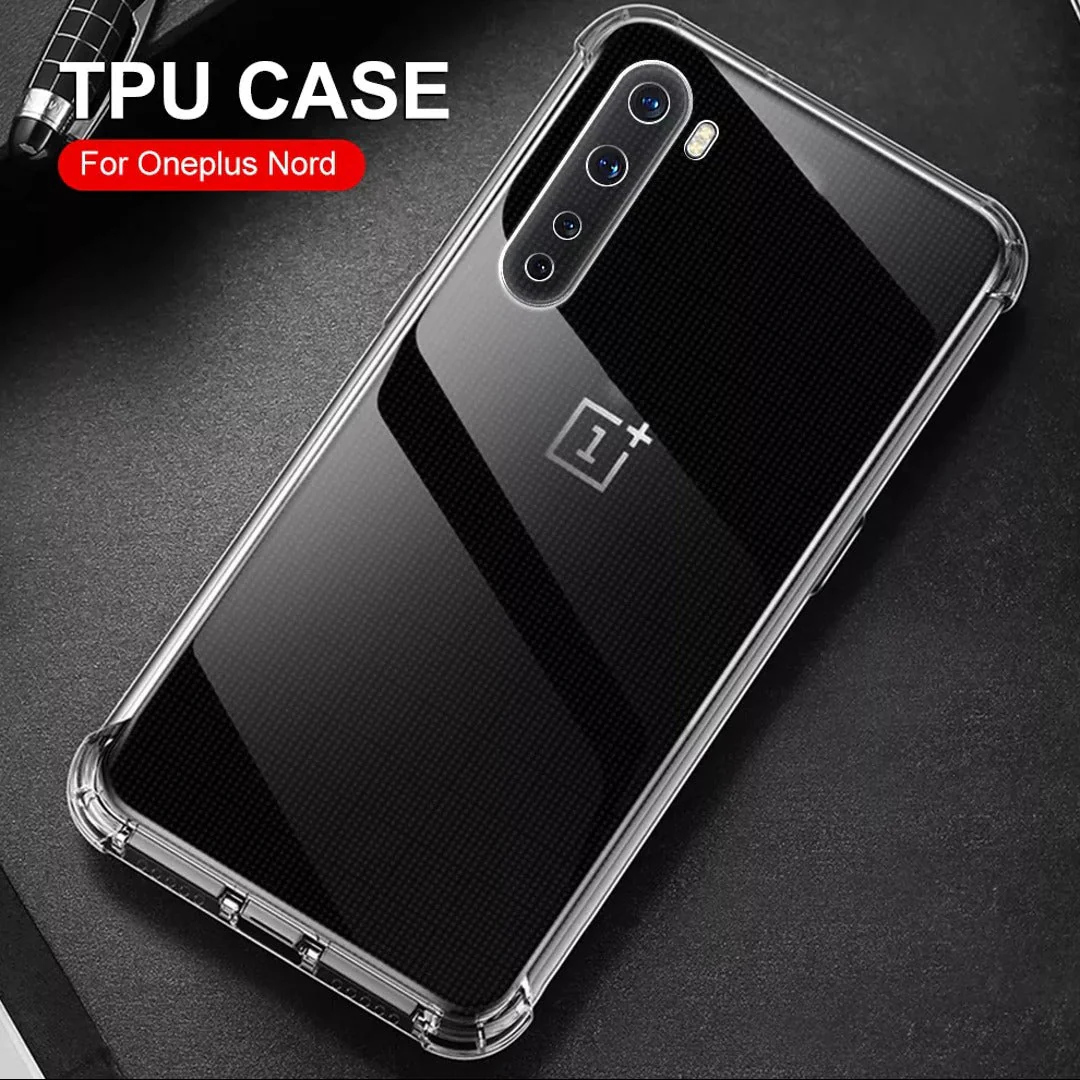 OnePlus Nord Series Anti-Knock TPU Transparent Case - Image 3