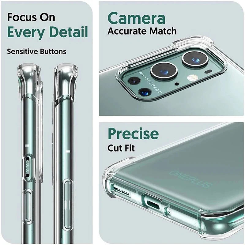 OnePlus Nord Series Anti-Knock TPU Transparent Case - Image 6