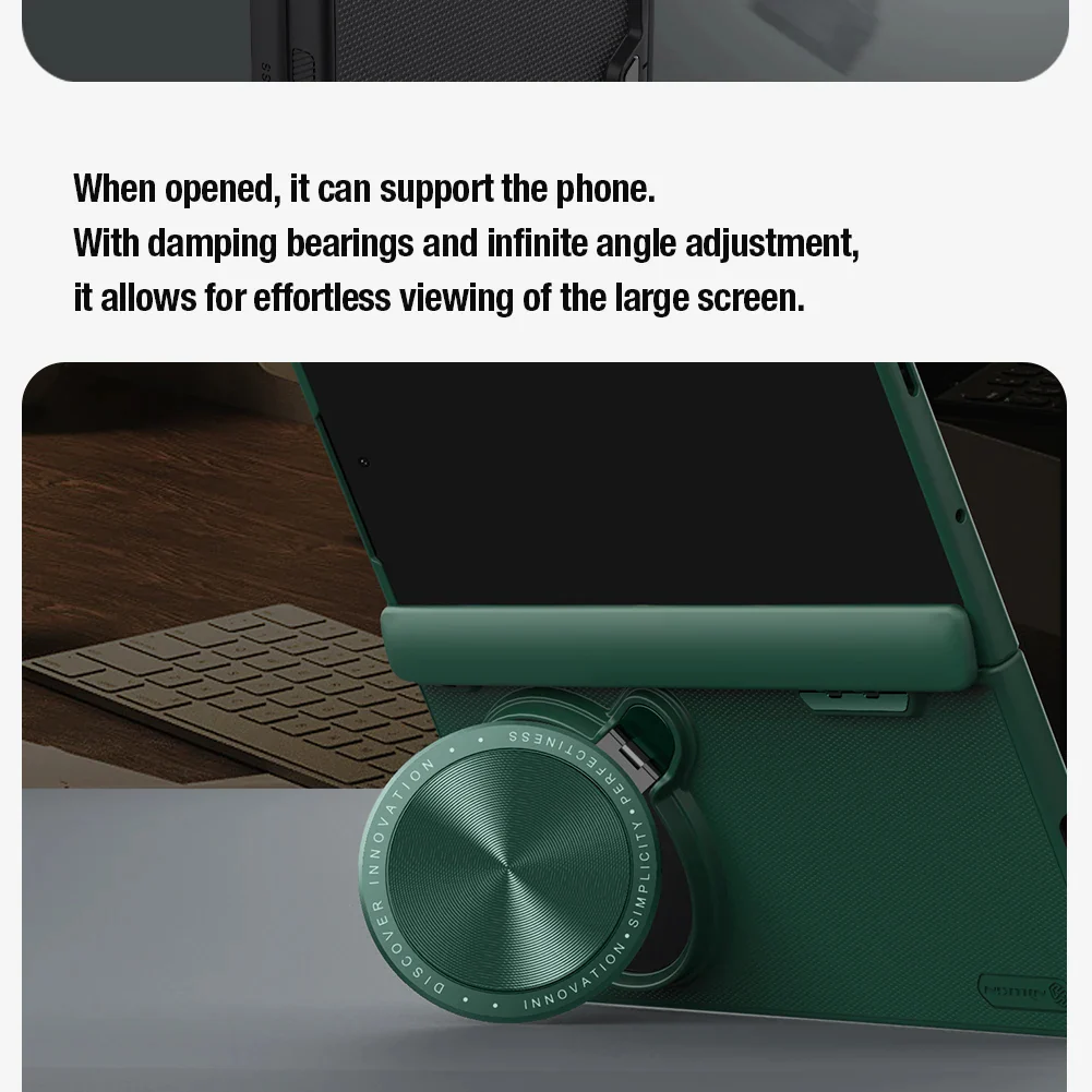 OnePlus Open Innovative Stand-Up Camera Shield Case - Image 5
