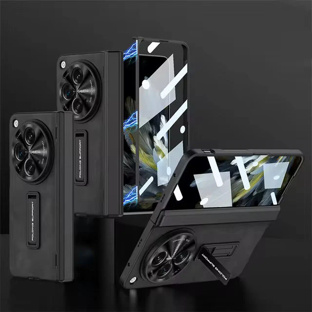 OnePlus Open Magnetic Closure PU Leather Case - Image 2
