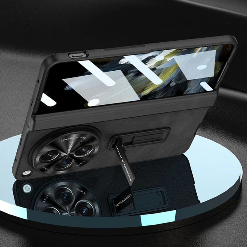 OnePlus Open Magnetic Closure PU Leather Case - Image 5