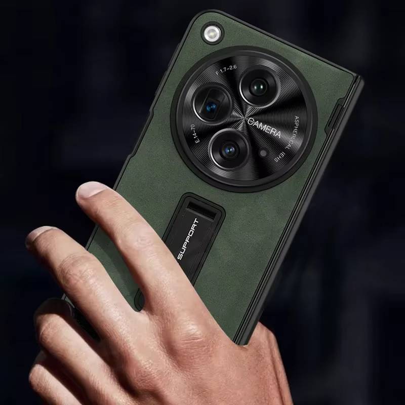OnePlus Open Magnetic Closure PU Leather Case - Image 8