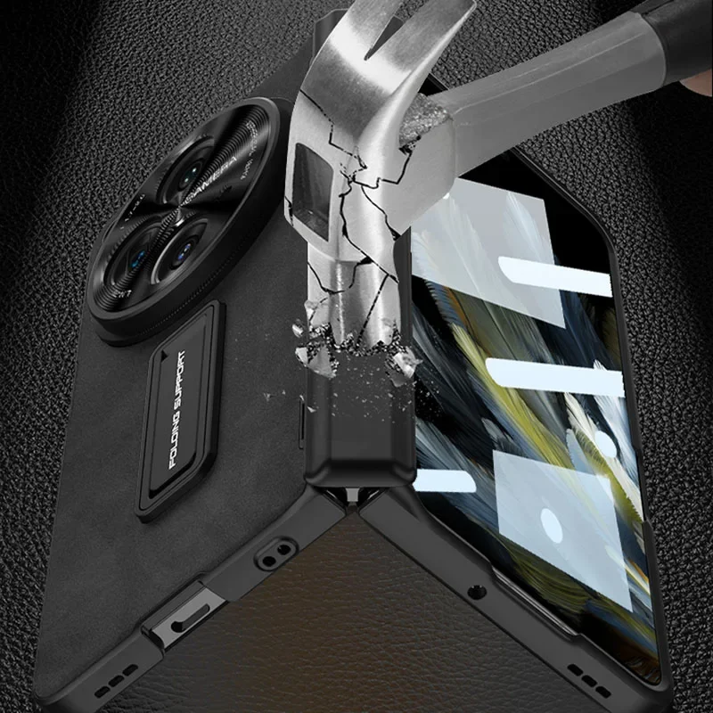 OnePlus Open Magnetic Closure PU Leather Case - Image 9