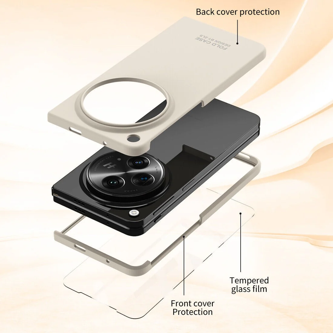 OnePlus Open Skin Feel Foldable Matte Hard Case - Image 9