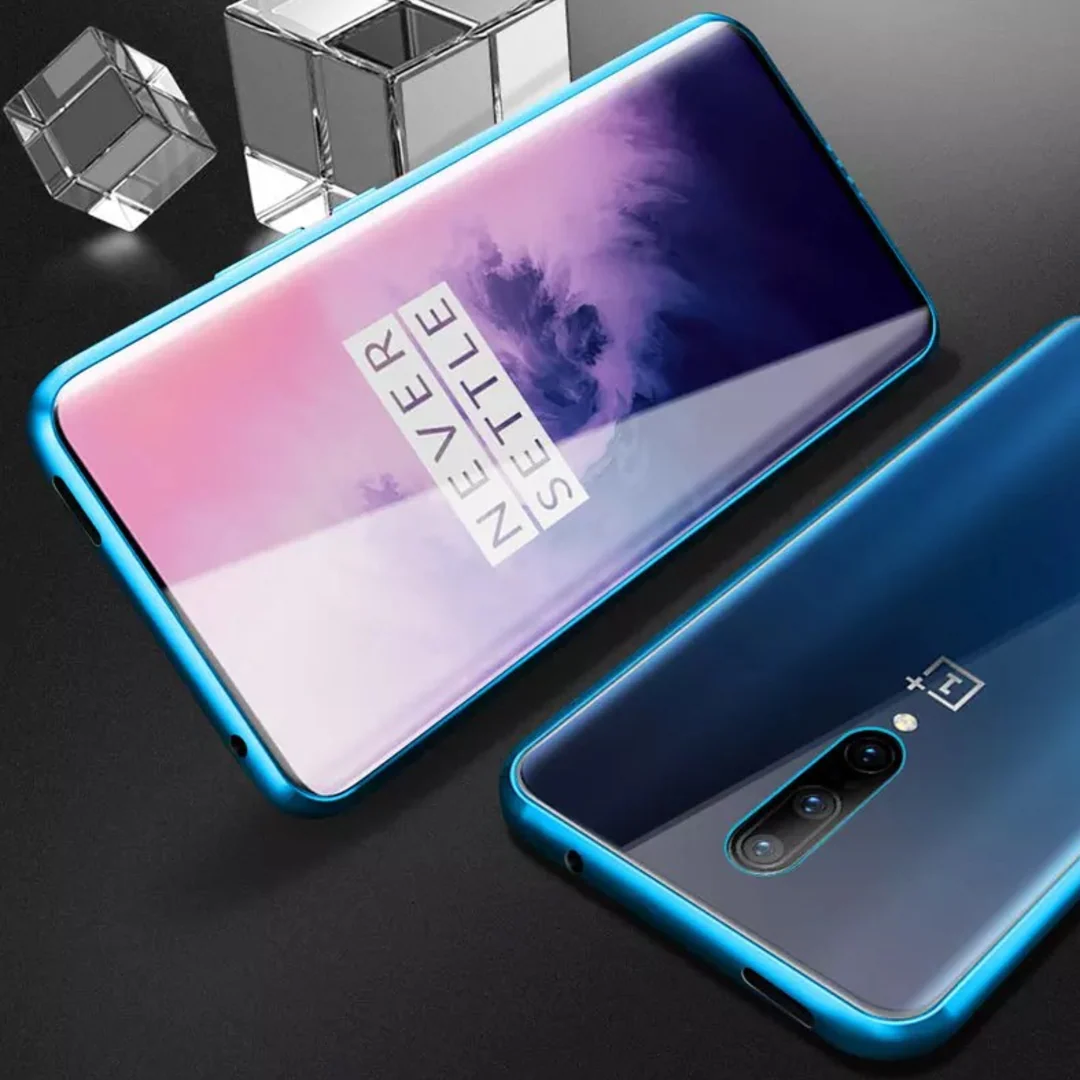 OnePlus Series  Electronic Auto-Fit (Front+ Back) Glass Magnetic Case - Image 9