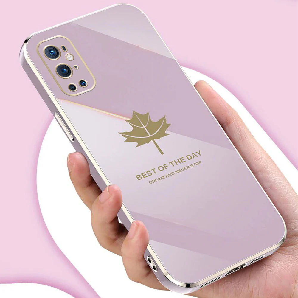Electroplating Mapple Leaf Soft Case - OnePlus - Image 4