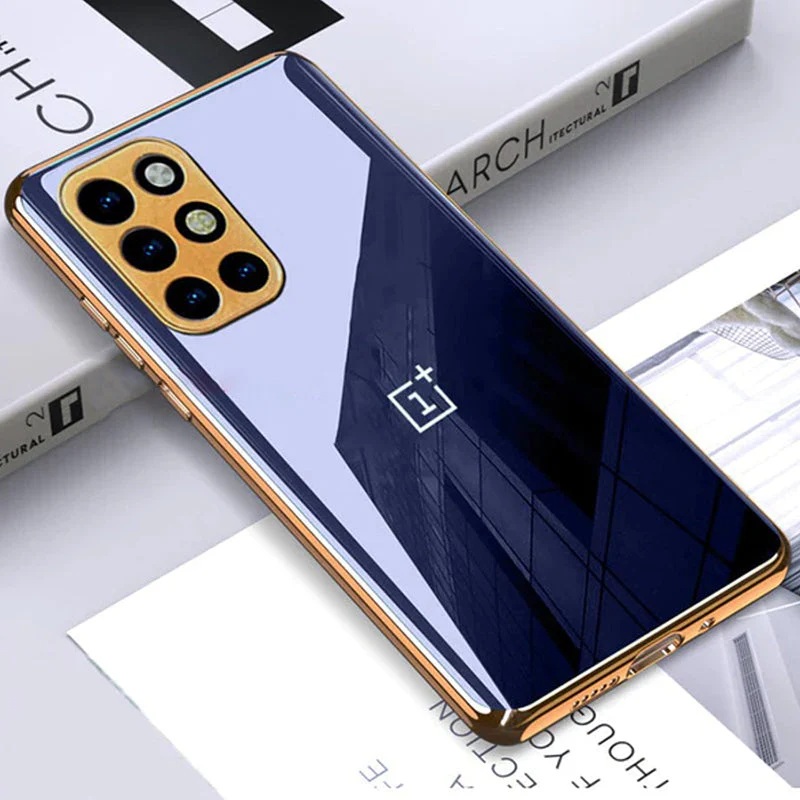 Glossy Gold Edge Back Logo Case - OnePlus - Image 7