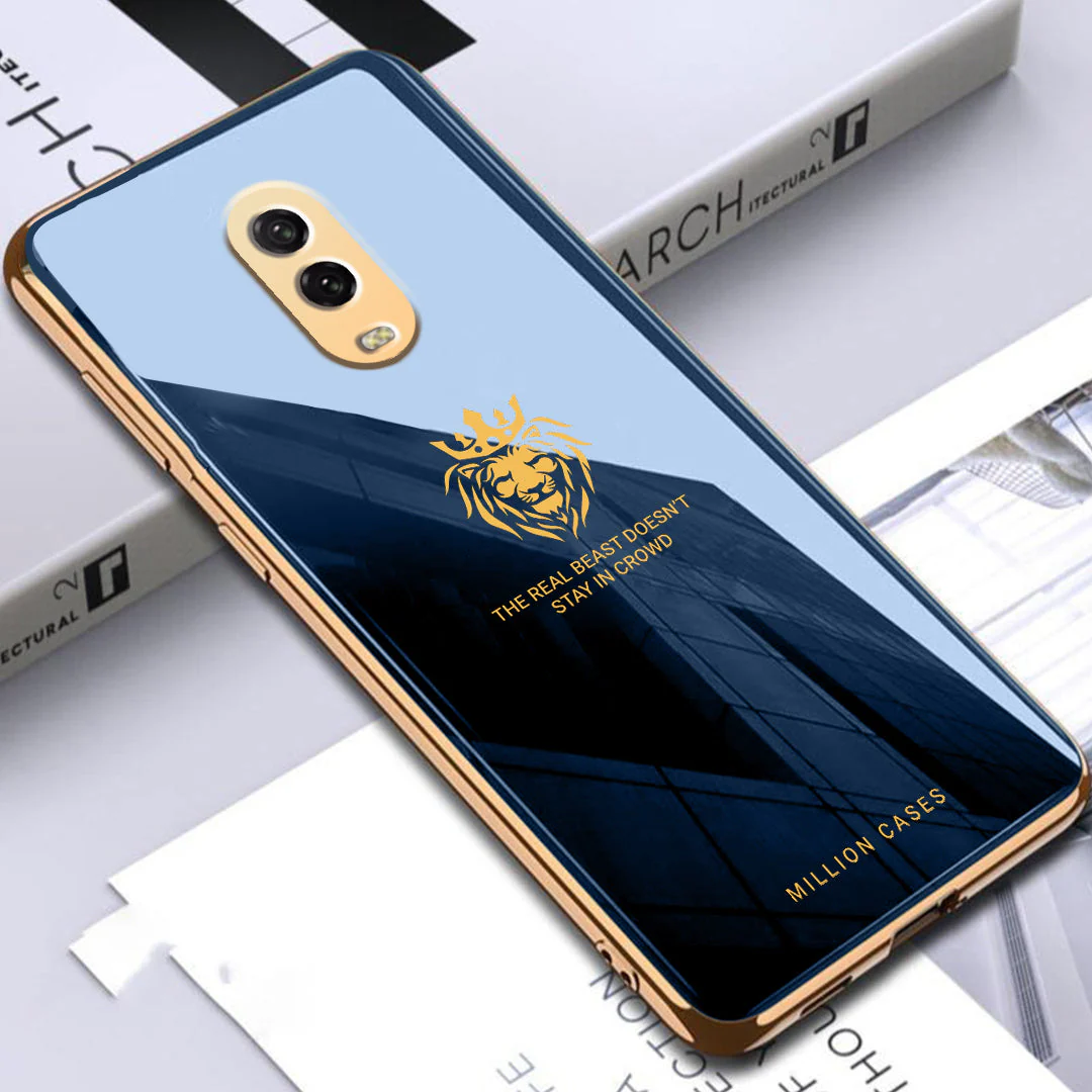 OnePlus Series Lion Pattern Electroplating Glass Case - Image 12