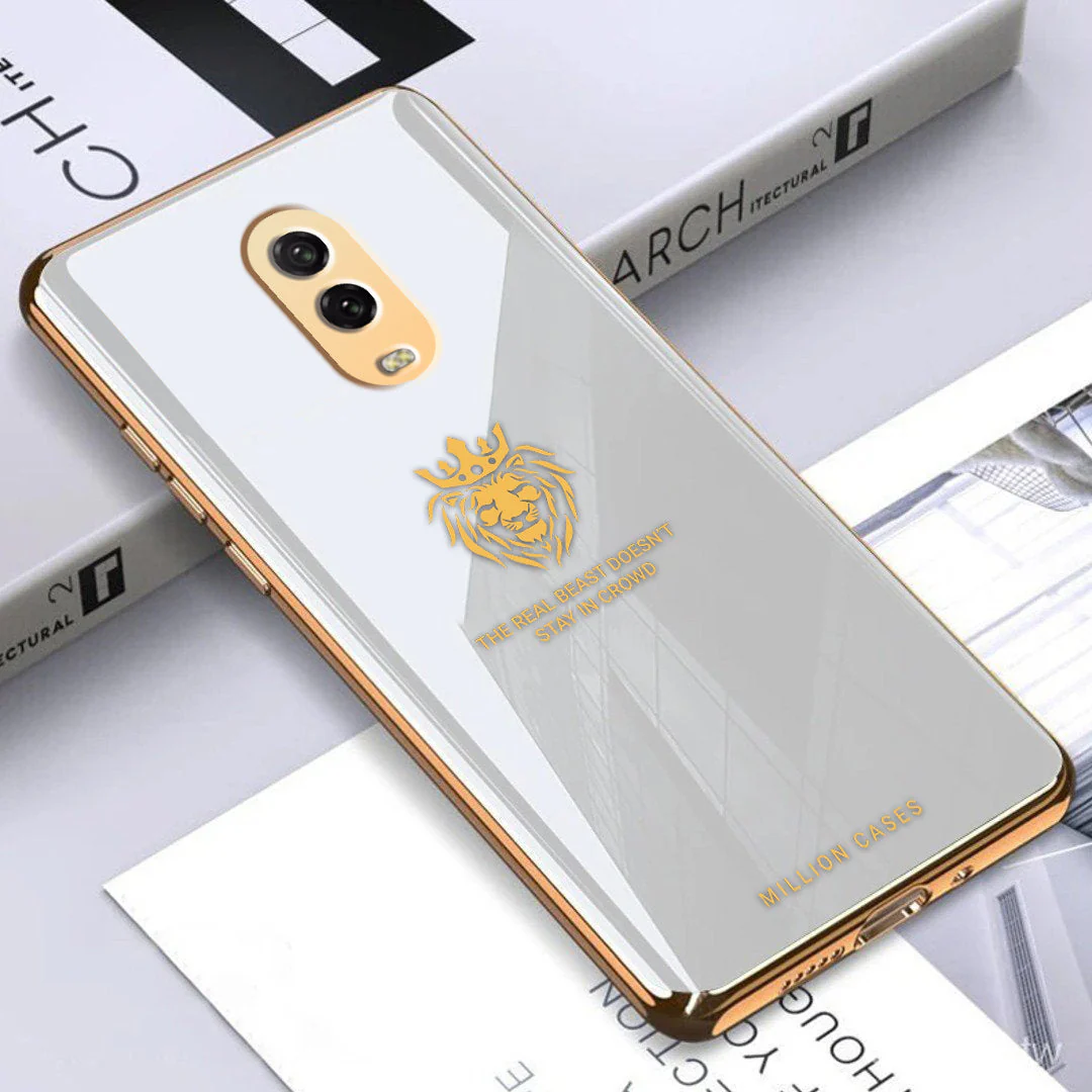 OnePlus Series Lion Pattern Electroplating Glass Case - Image 13