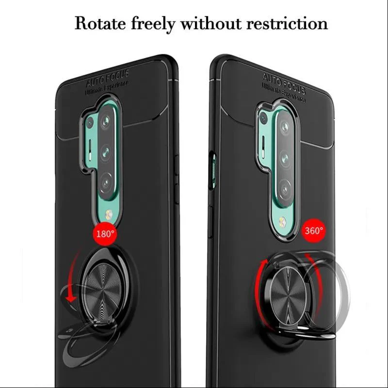 OnePlus Series Metallic Finger Ring Holder Matte Case - Image 9