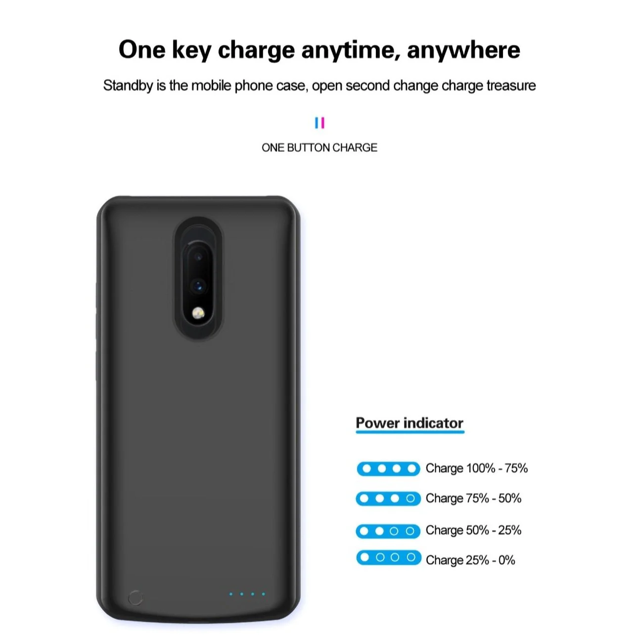 OnePlus Series Portable 5000 mAh Battery Shell Case - Image 5