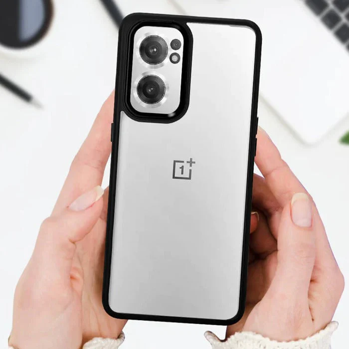 OnePlus Series Premium Frame Plating Translucent Case - Image 3
