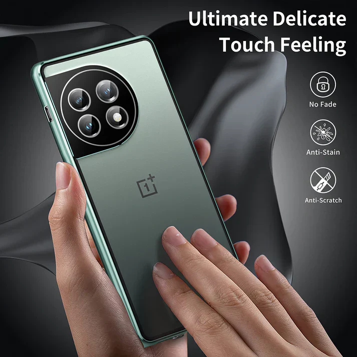 OnePlus Series Velocity Metal Craft Dual Glass Armor Case - Image 6