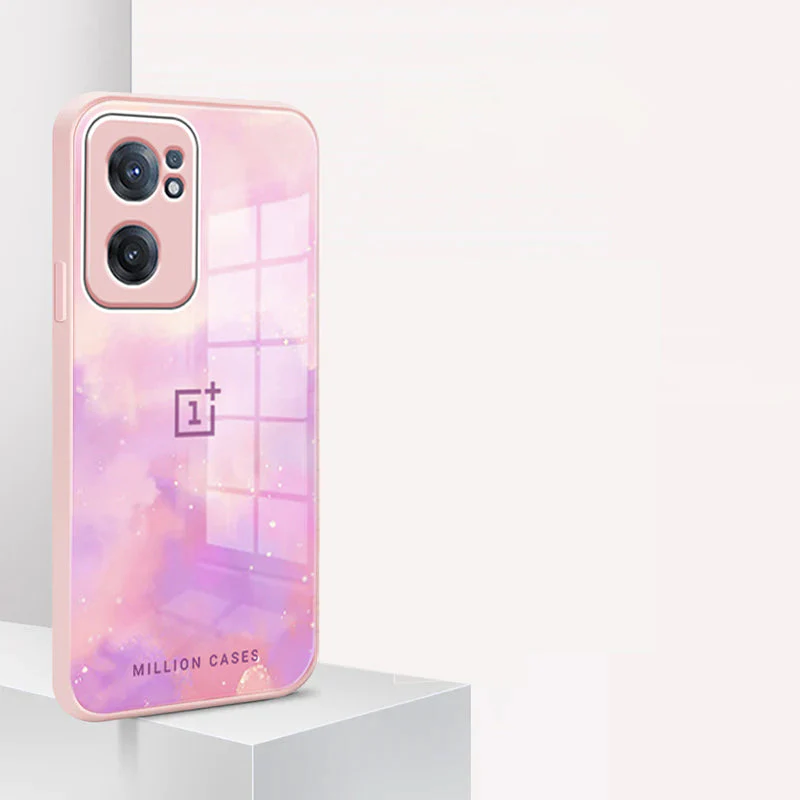 Pastel Sparkle Pattern Glass Case - OnePlus - Image 41