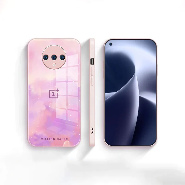 Pastel Sparkle Pattern Glass Case - OnePlus - Image 57