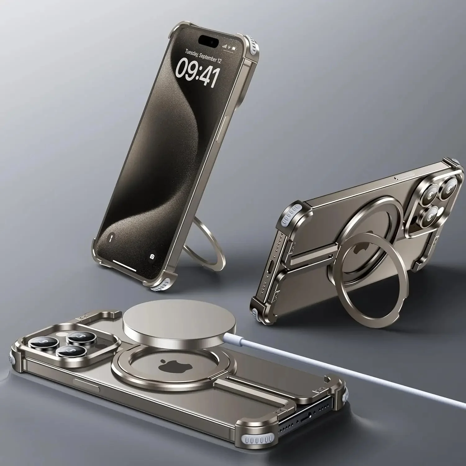 Pivot Guard Magnetic Ring Stand Case - iPhone - Image 16
