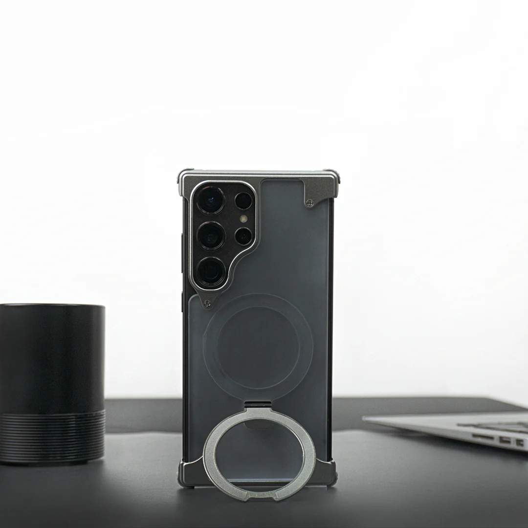 Pivot Metal Matte Magsafe Kickstand Case - Samsung - Image 3