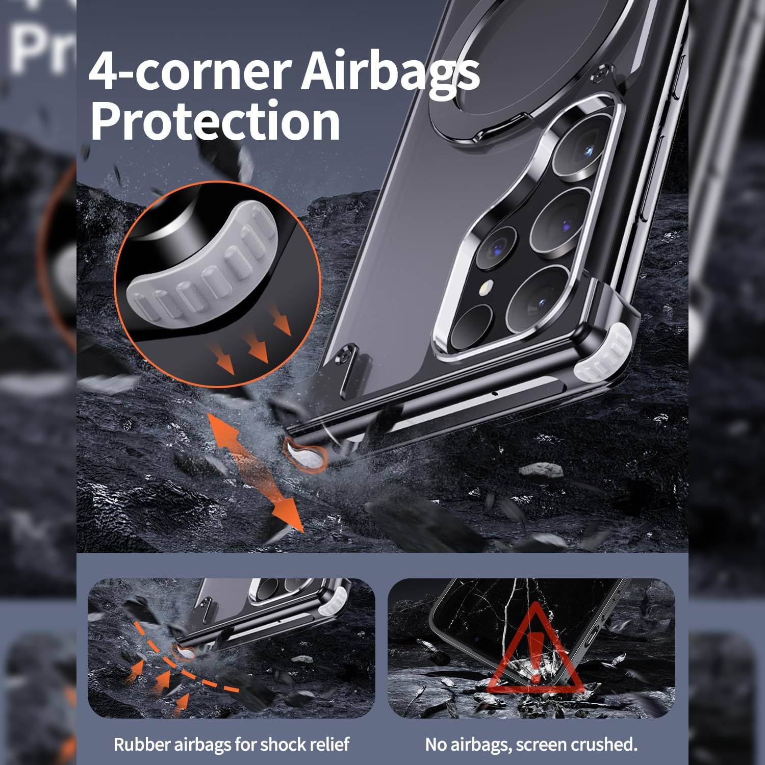 Pivot Metal Matte Magsafe Kickstand Case - Samsung - Image 9