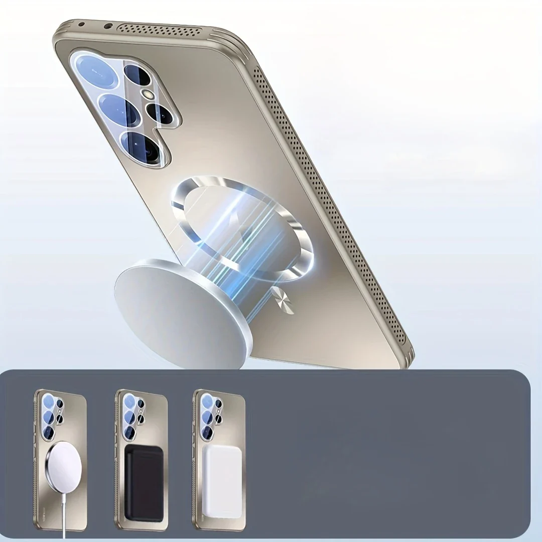 Polished Edge Metallic Magsafe Case - Samsung - Image 5