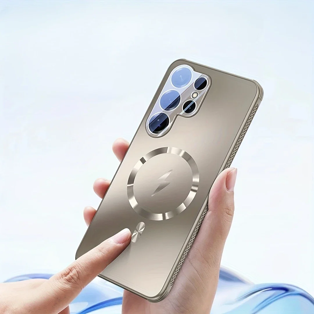 Polished Edge Metallic Magsafe Case - Samsung - Image 6