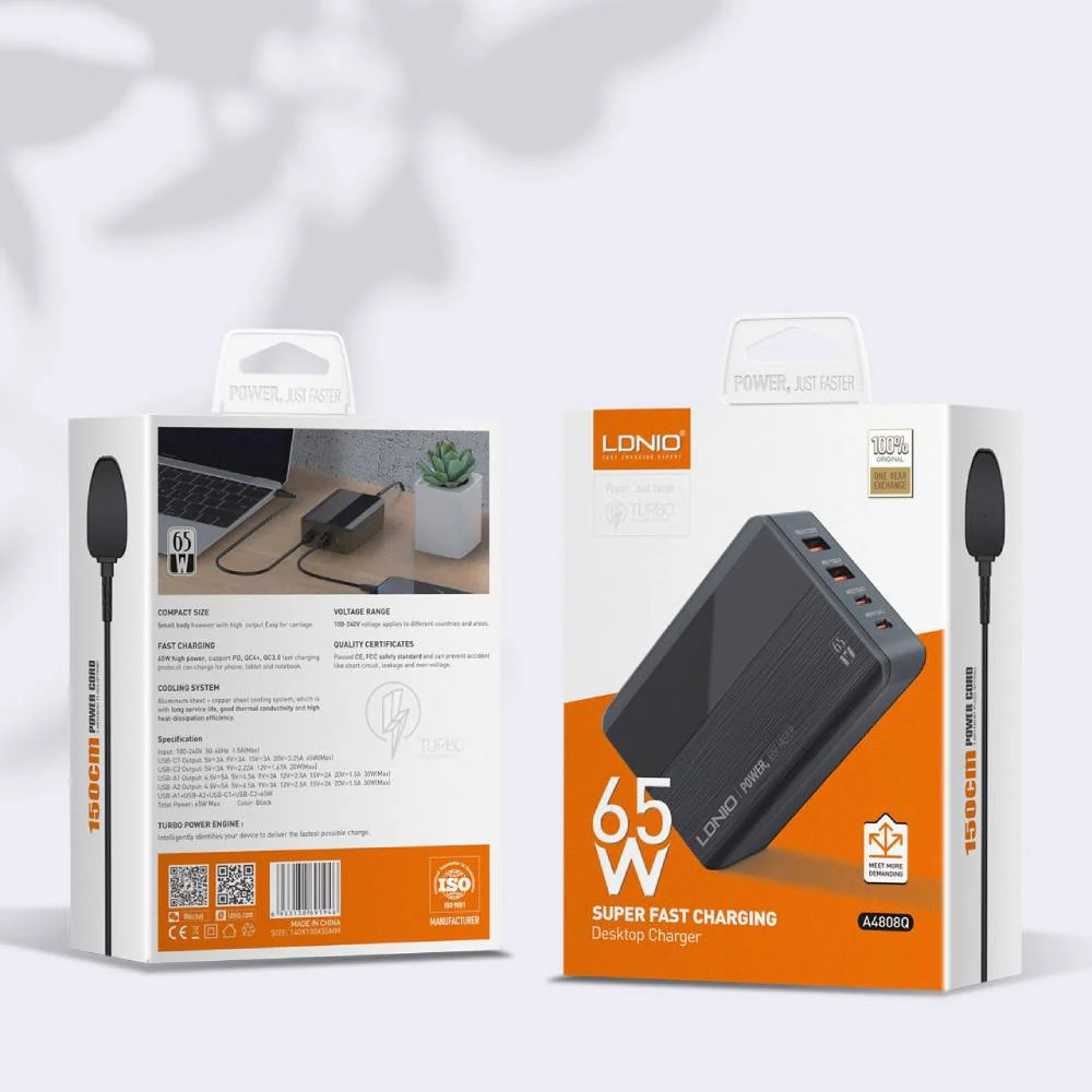 Power Beam LED 65W Super Fast Charger - Image 6