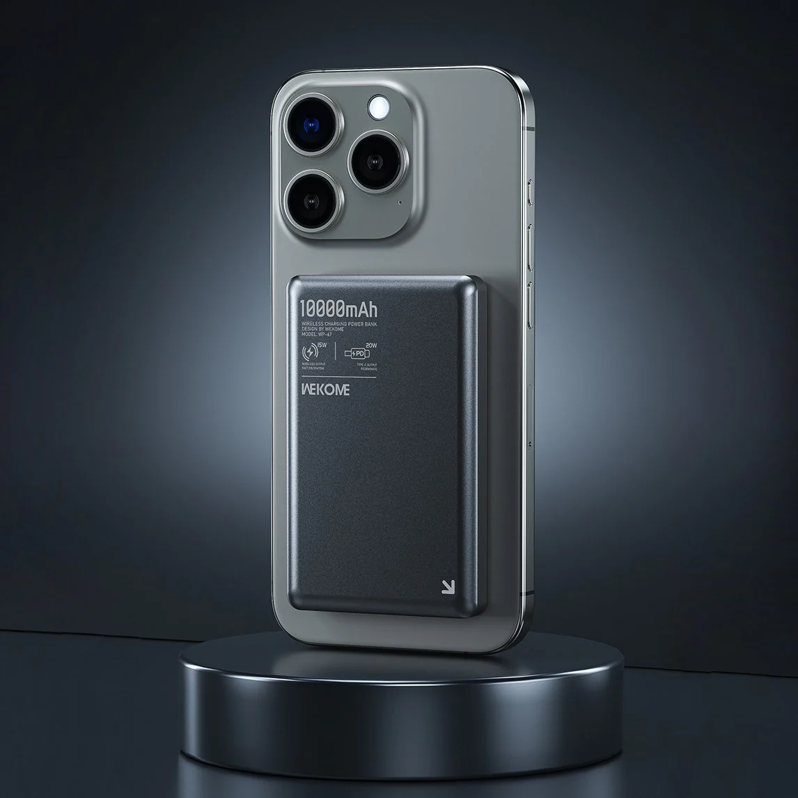 Power-Gen 10000mAh 15W Magnetic Wireless Power Bank - Image 2