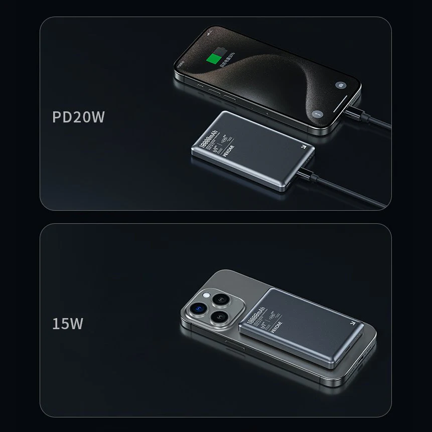Power-Gen 10000mAh 15W Magnetic Wireless Power Bank - Image 5