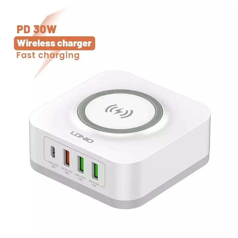 Powerhouse USB-C Charging Stand with Wireless Charger - Image 10