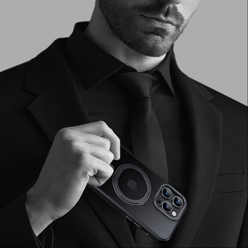 Magnetic 360° Rotation Ring Holder Case - iPhone - Image 11