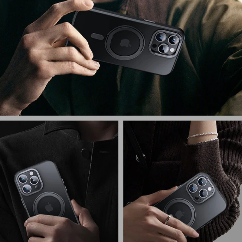 Magnetic 360° Rotation Ring Holder Case - iPhone - Image 13