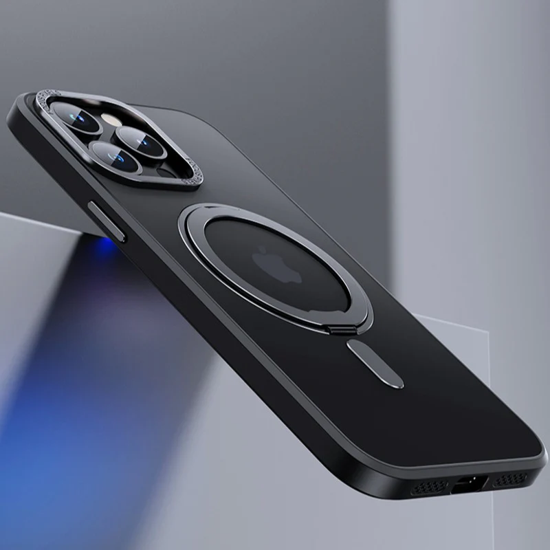 Magnetic 360° Rotation Ring Holder Case - iPhone - Image 15